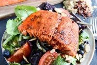 Spicy Brown Sugar Broiled Salmon Recipe