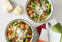 Spring Crockpot Minestrone Recipe for Fresh Seasonal Flavors