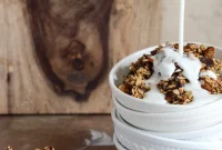 Crunchy Quinoa, Toasted Almond & Dark Chocolate Brown Butter Granola