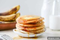 Vegan Pineapple Upside-Down Banana Pancakes Recipe