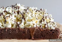Butter-Popcorn Crunch Brownies: Salty-Sweet Snack Cake
