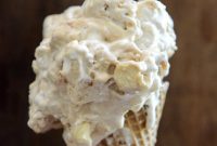 Fluffernutter Ice Cream with Peanut Butter Cup Chips
