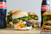 Roasted Jalapeño Cheddar Turkey Burgers with BBQ Aioli Recipe