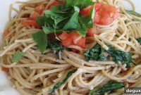 Classic Margherita Pasta Recipe with Fresh Tomato & Basil