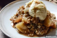 Amaretto-Spiked Apple Crisp Recipe for Fall Desserts