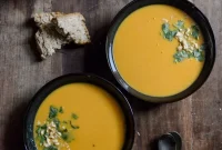 Thai Coconut Butternut Squash Soup (Video Recipe)