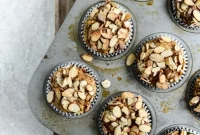 Toasted Almond Pumpkin Muffins with Whole Wheat Flour