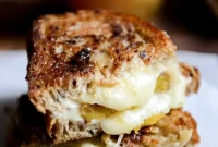 Caramelized Butternut, Roasted Garlic & Coconut Butter Grilled Cheese