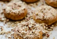 Sweet Potato Pecan Pie Doughnuts Recipe for Fall Baking