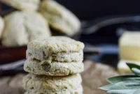 Savory Sage Butter Biscuits Recipe for Flaky, Golden Biscuits