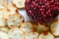 Pomegranate, White Cheddar & Toasted Almond Sage Cheeseball (Video)