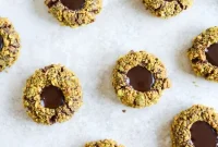 Chocolate Fudge Pistachio Thumbprint Cookies: Rich Cocoa Bites