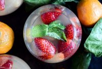 Strawberry Satsuma Champagne Sangria Recipe for Summer Entertaining