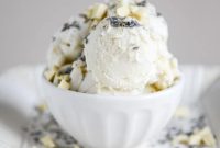 Lavender White Chocolate Chunk Ice Cream Recipe