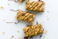 Chewy Pistachio Macaroon Granola Bars Recipe for Snack Lovers