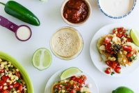 Roasted Poblano Risotto Cakes with Grilled Corn Salsa