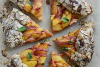 Ginger-Peach Galette with Almond Crust — Rustic Summer Tart