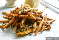 Herb-Salted Garlic Parmesan Fries