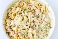 Creamy Butternut, Bacon & Leek Pappardelle Pasta Recipe