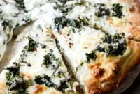 Marinated Kale and Whipped Ricotta Pizza Recipe
