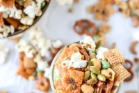 Sweet and Spicy Bacon Fat Snack Mix: Irresistible Homemade Popcorn