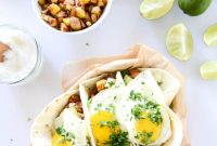 Chorizo and Fried Egg Breakfast Tacos Recipe
