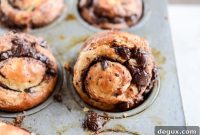 Chocolate Cinnamon Babka Muffins Recipe for Soft Swirls