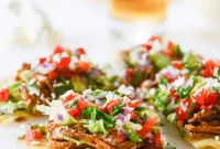 Crispy Pulled Pork Tostadas with Tangy Slaw and Avocado