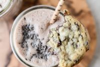 Nutella Oatmeal Cookie Milkshake Recipe