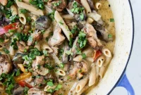 Creamy Cajun Chicken Penne One-Pot Recipe
