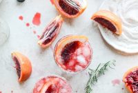 Spicy Vanilla Blood Orange Bourbon Smash Recipe