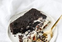 Chocolate Pound Cake with Bacon Bourbon Glaze