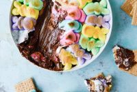 Chocolate Peanut Butter PEEPS Skillet S’mores (Video)