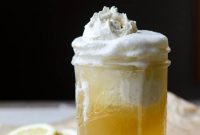 Ginger Beer Shandy with Ice Cream Float