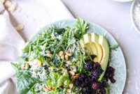 Arugula, Kale & Reggiano Salad with Lemon Vinaigrette