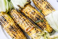 Grilled Corn with Sweet-Spicy Mustard Compound Butter