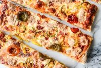 Spicy-Sweet Triple Pepper Pizza Recipe