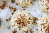 Maple-Glazed Oatmeal Crunch Scones: Flaky, Sweet Breakfast Treat