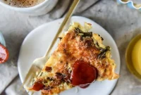 Roasted Broccolini, Bacon & Caramelized Shallot Quiche Recipe