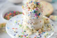 Mini Sprinkle Smash Cake Recipe for First Birthdays