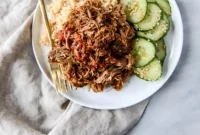 Slow-Cooked Sweet and Spicy Pork Shoulder Recipe