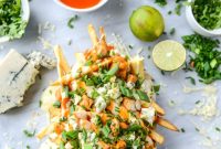 Buffalo Chicken Beer Cheese Fondue Fries Recipe & Serving Tips