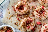 Greek Yogurt Doughnuts with Stovetop Strawberry Granola Recipe