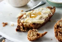 Milk Chocolate Soda Bread with Salted Honey Butter