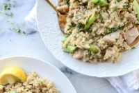 Creamy Lemon Chicken Risotto Recipe for Weeknight Dinners