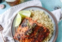 30-Minute Cajun Salmon with Salted Lime Butter (Video)