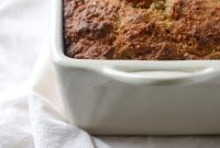 Almond Butter Banana Bread with Roasted Banana Swirl