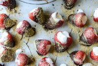 S’mores-Stuffed Strawberries: Gooey Chocolate & Marshmallow Bites