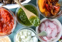 Marinated Grilled Flank Steak with Tangy Toppings for Father’s Day