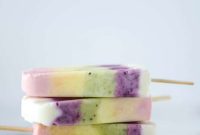 Rainbow Fruity Frozen Yogurt Pops Recipe for Summer Treats
